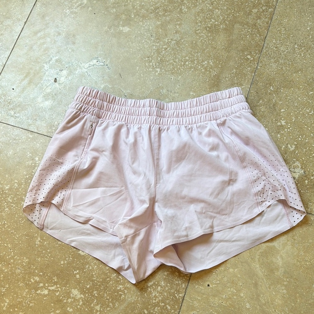 ATHLETA Light Pink Athletic Shorts